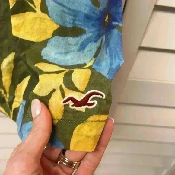 Hollister Strapless Bustier Floral Dress Size Small - Picture 2 of 9